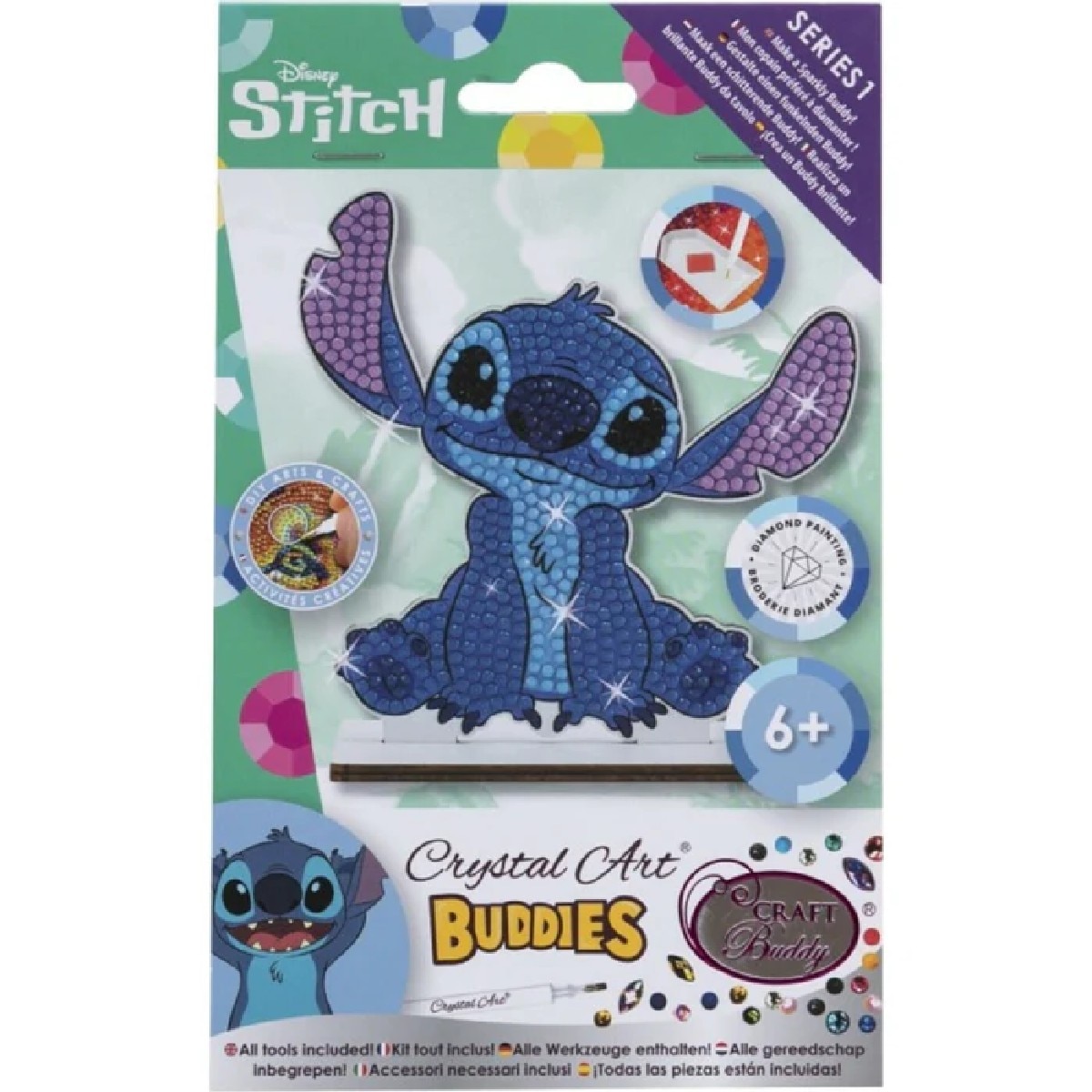 Imagem 0 de Kit de Pintura com Diamantes Stitch