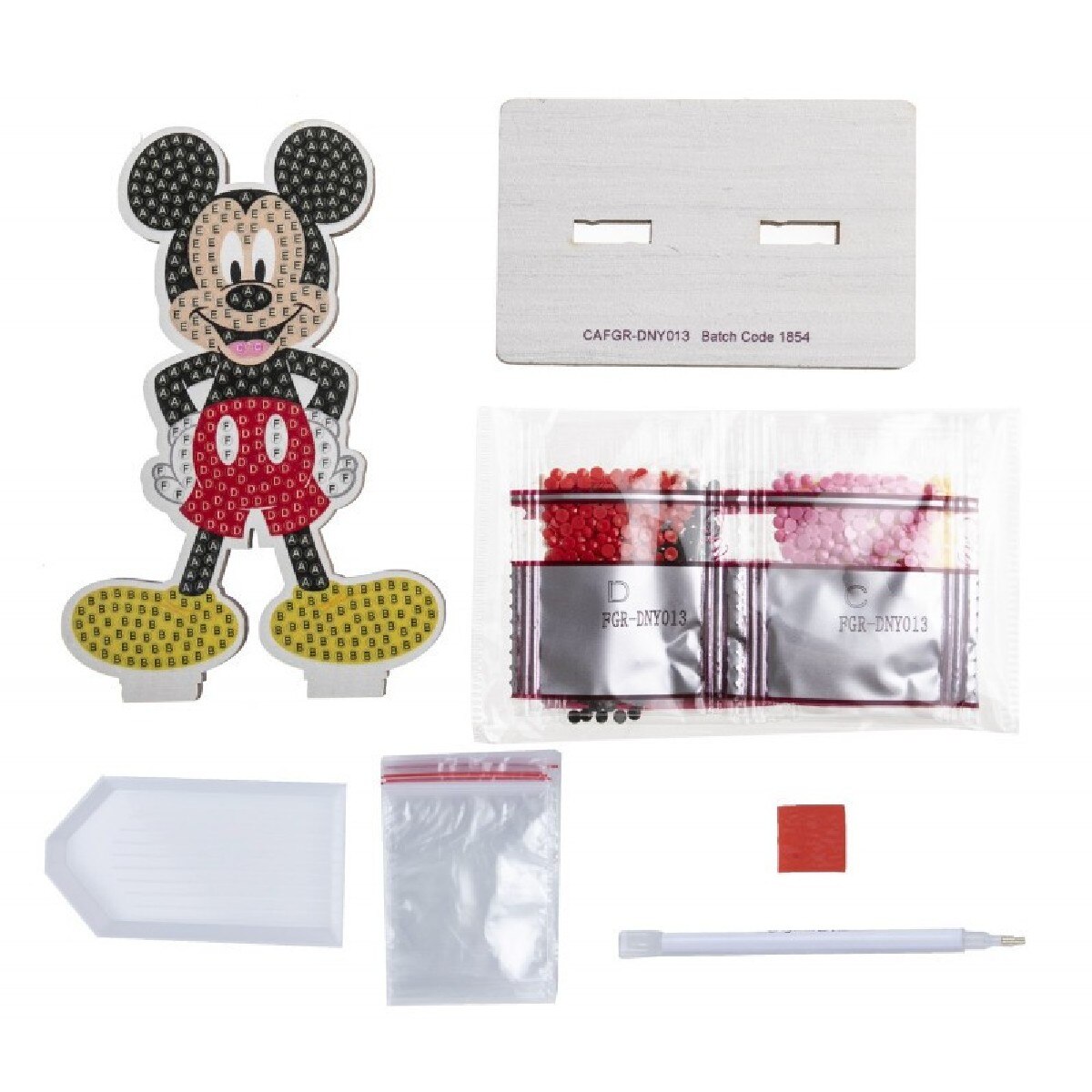 Kit de Pintura com Diamantes Crystal Art Buddies - Mickey 3