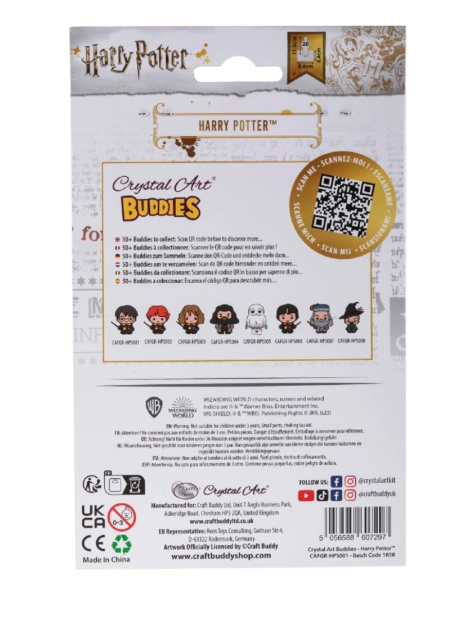Kit de Pintura com Diamantes Crystal Art Buddies - Harry Potter 7