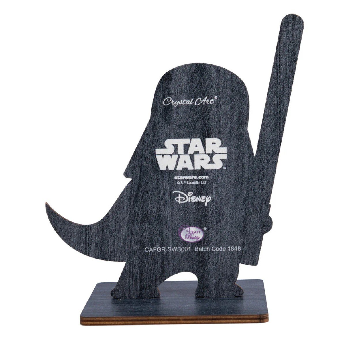 Kit de Pintura com Diamantes Crystal Art Buddies - Darth Vader 4
