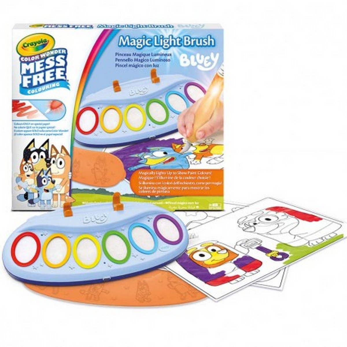 Imagem 0 de Pincel Mágico Luminoso Bluey