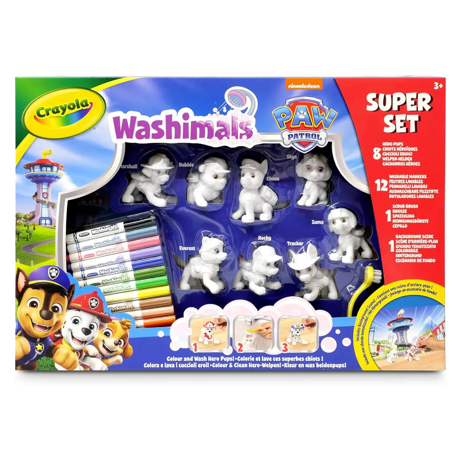 Imagem 0 de Crayola Washimals -Super Set Patrulha Pata