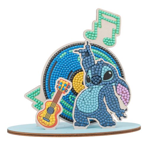 Imagem 0 de Kit de Arte Cristal Stitch Música 3D