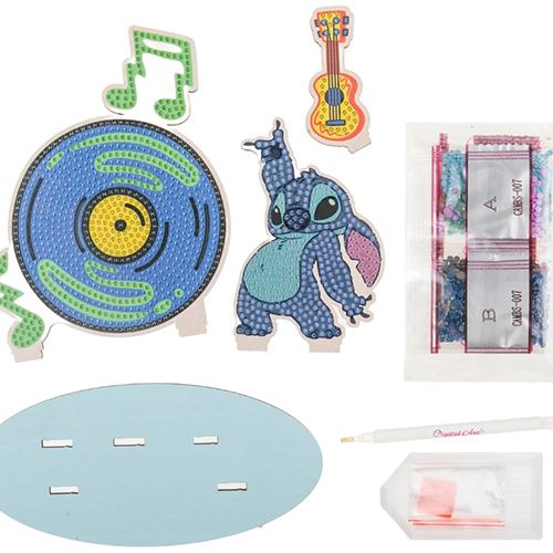 Kit de Arte Cristal Stitch Música 3D 2