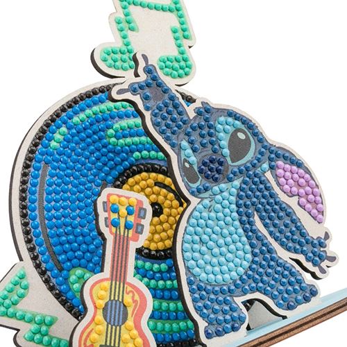 Kit de Arte Cristal Stitch Música 3D 4