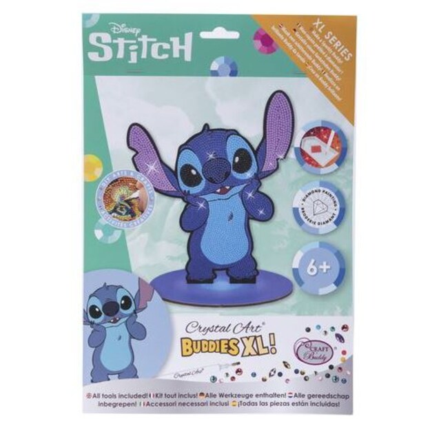 Imagem 0 de Kit de Pintura com Diamantes - Stitch