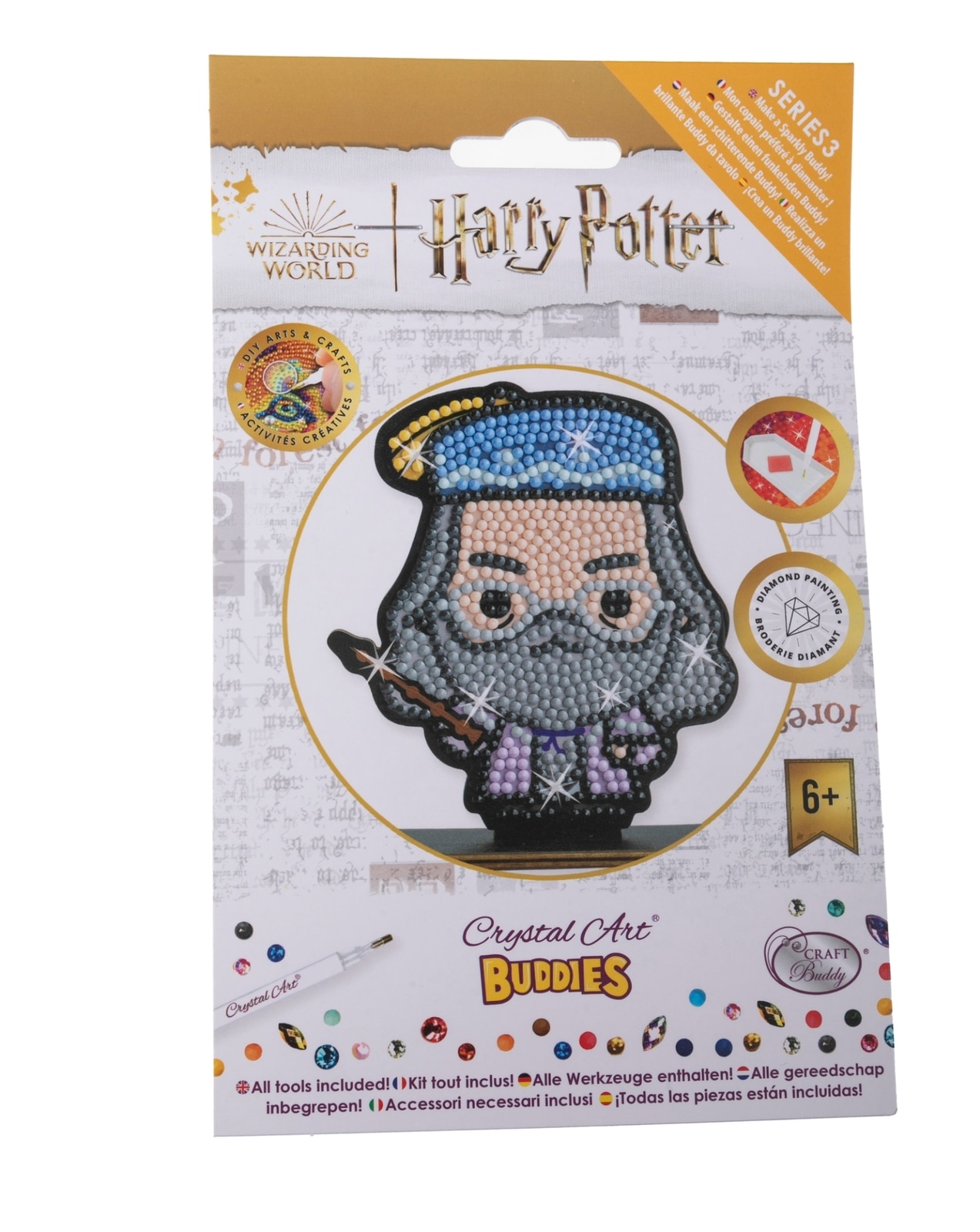 Kit Pintura com Diamantes Professor Dumbledore 6
