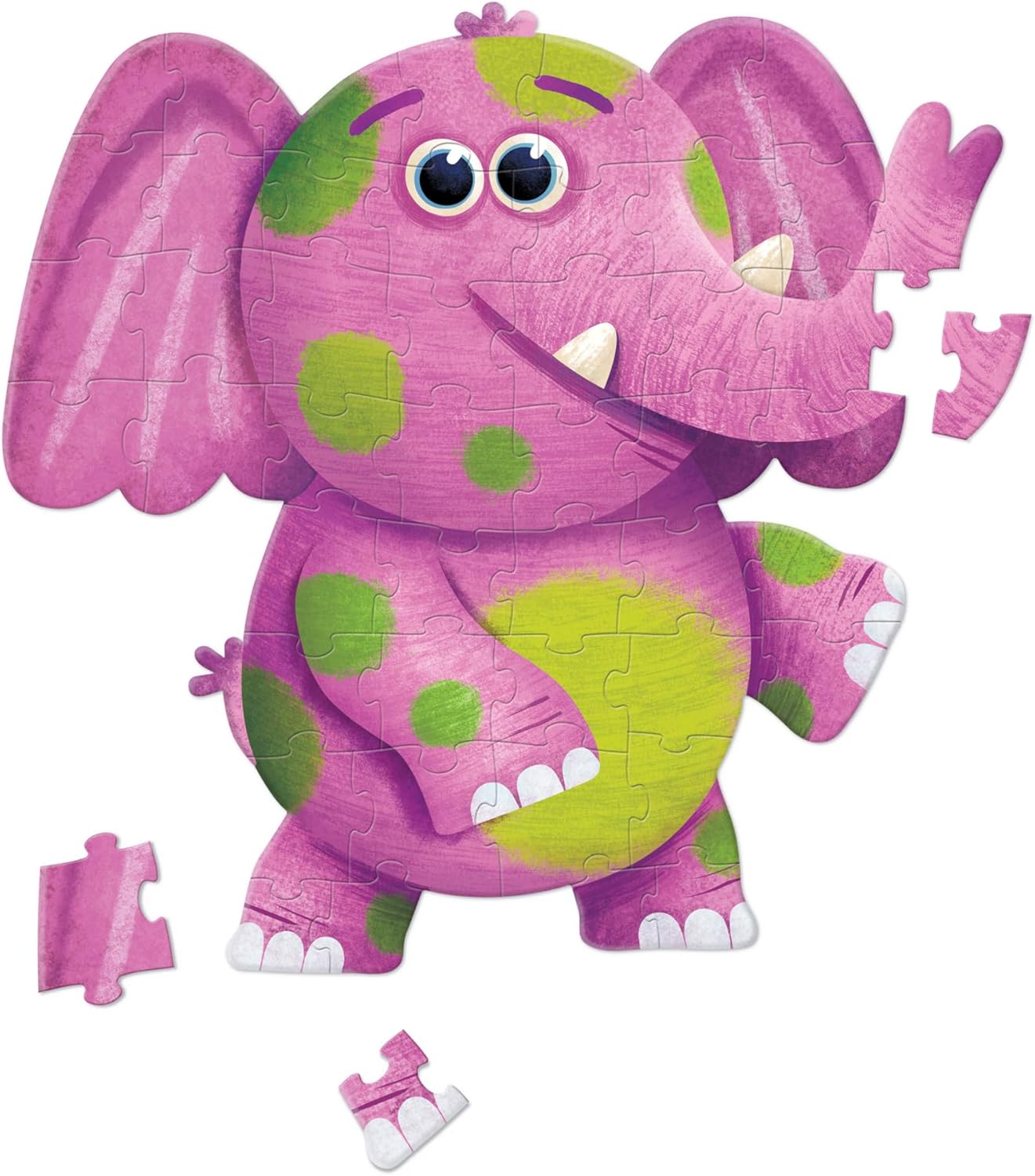 Puzzle de Chão Elefante Gigante- 48 Peças 2
