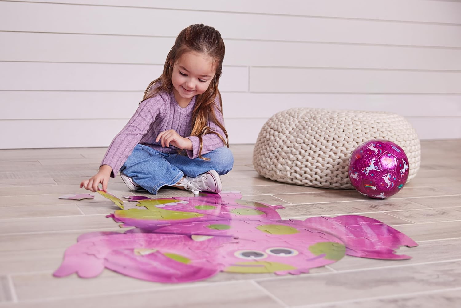 Puzzle de Chão Elefante Gigante- 48 Peças 4