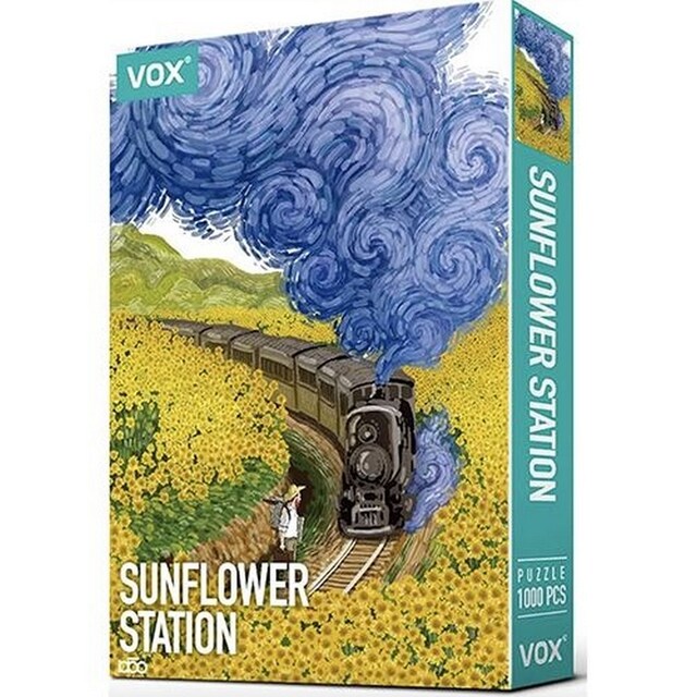 Imagem 0 de Puzzle SunFlower Station 1000 Peças
