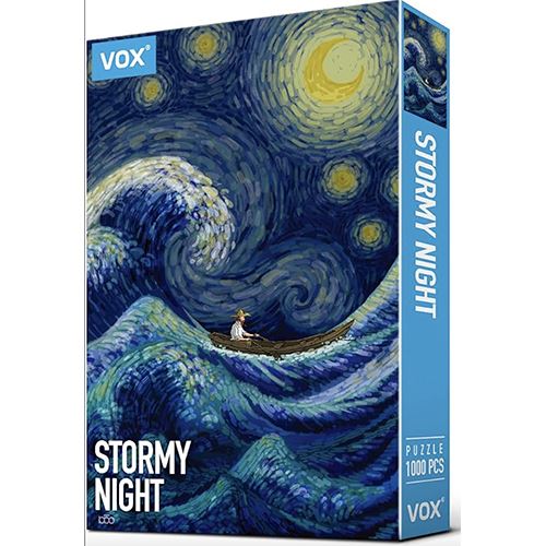 Imagem 0 de Puzzle 1000 Peças Stormy Night