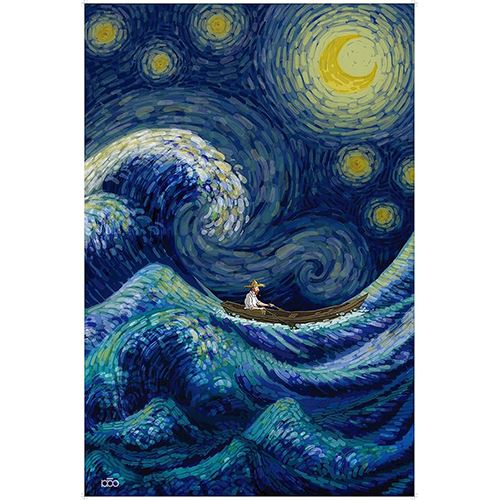 Puzzle 1000 Peças Stormy Night 2