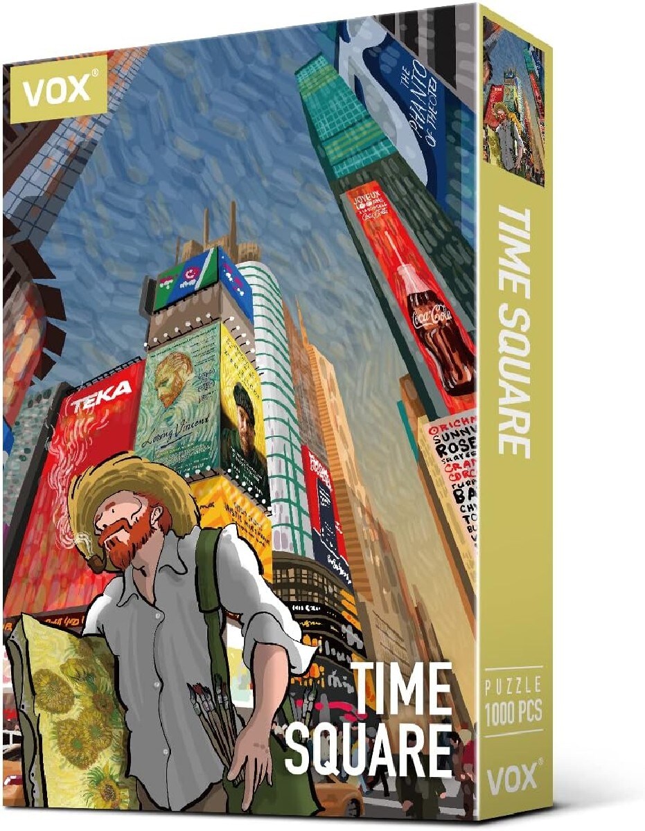 Puzzle Time Square 1000 Peças 1