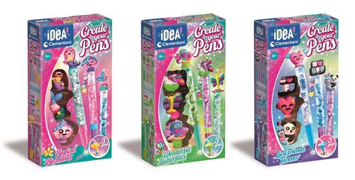 Imagem 0 de Kit Idea Canetas Personalizáveis DIY - Create Your Pens Artigo Sortido, Envio Aleatório