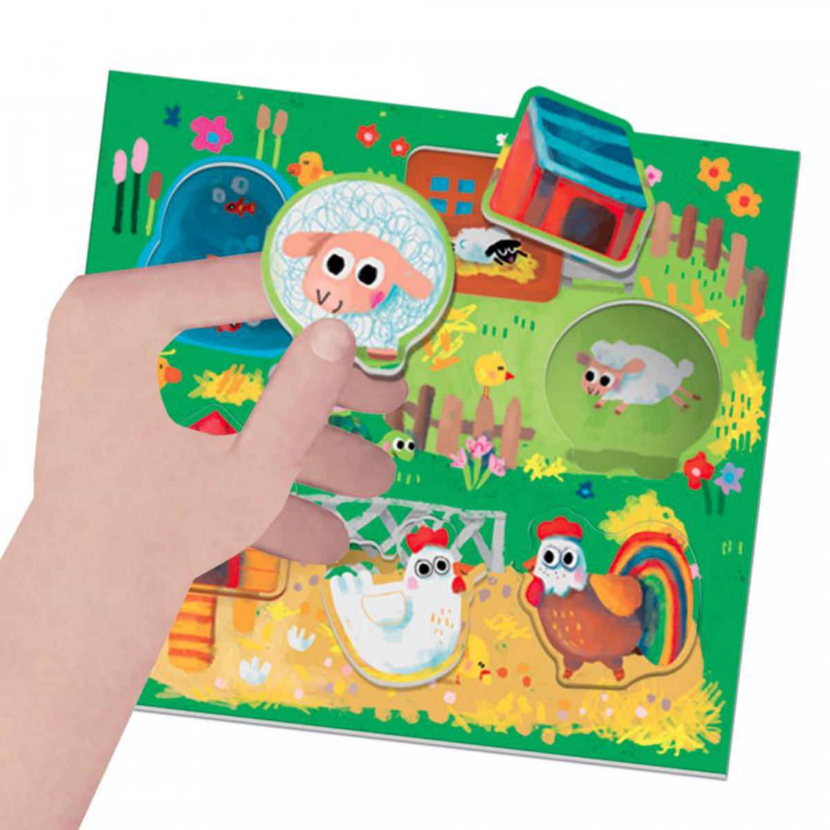 Baby Play Farm Montessori Sigtoys 3