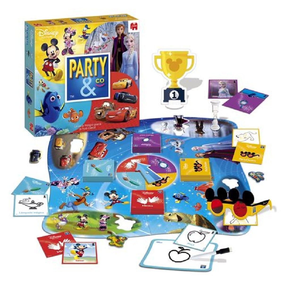 Jogo de Tabuleiro Party & Co. - Edição Disney - Versão Portuguesa 2