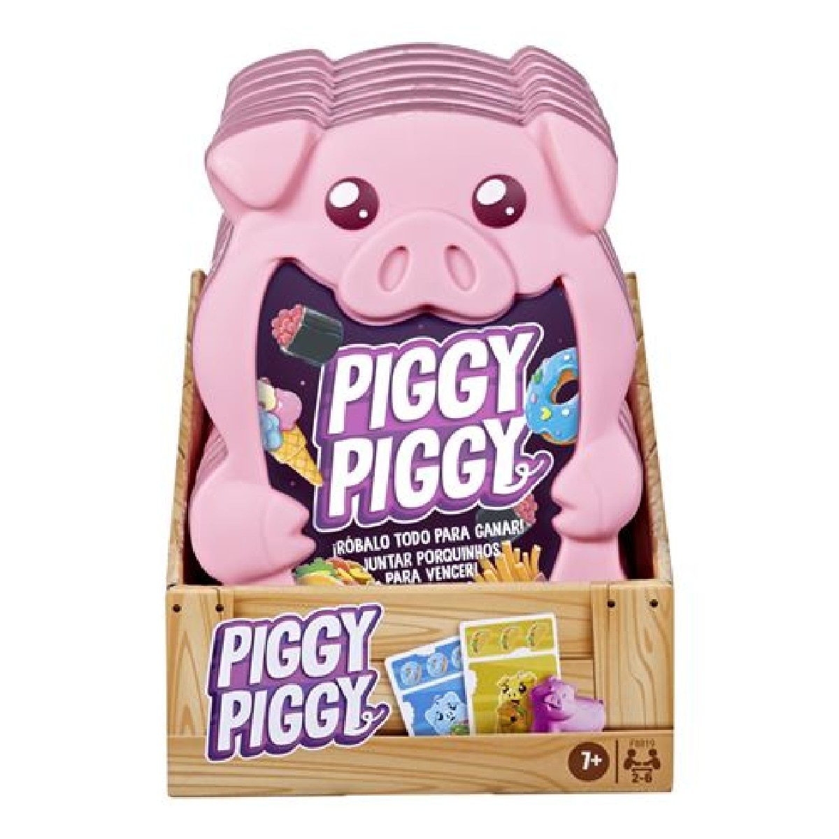 Jogo de Cartas Piggy Piggy - Hasbro Gaming 2