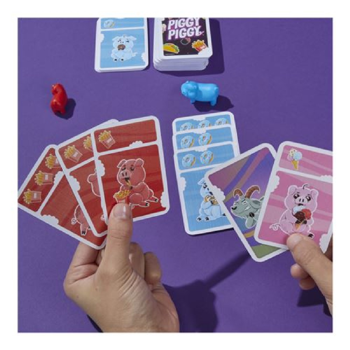 Jogo de Cartas Piggy Piggy - Hasbro Gaming 5