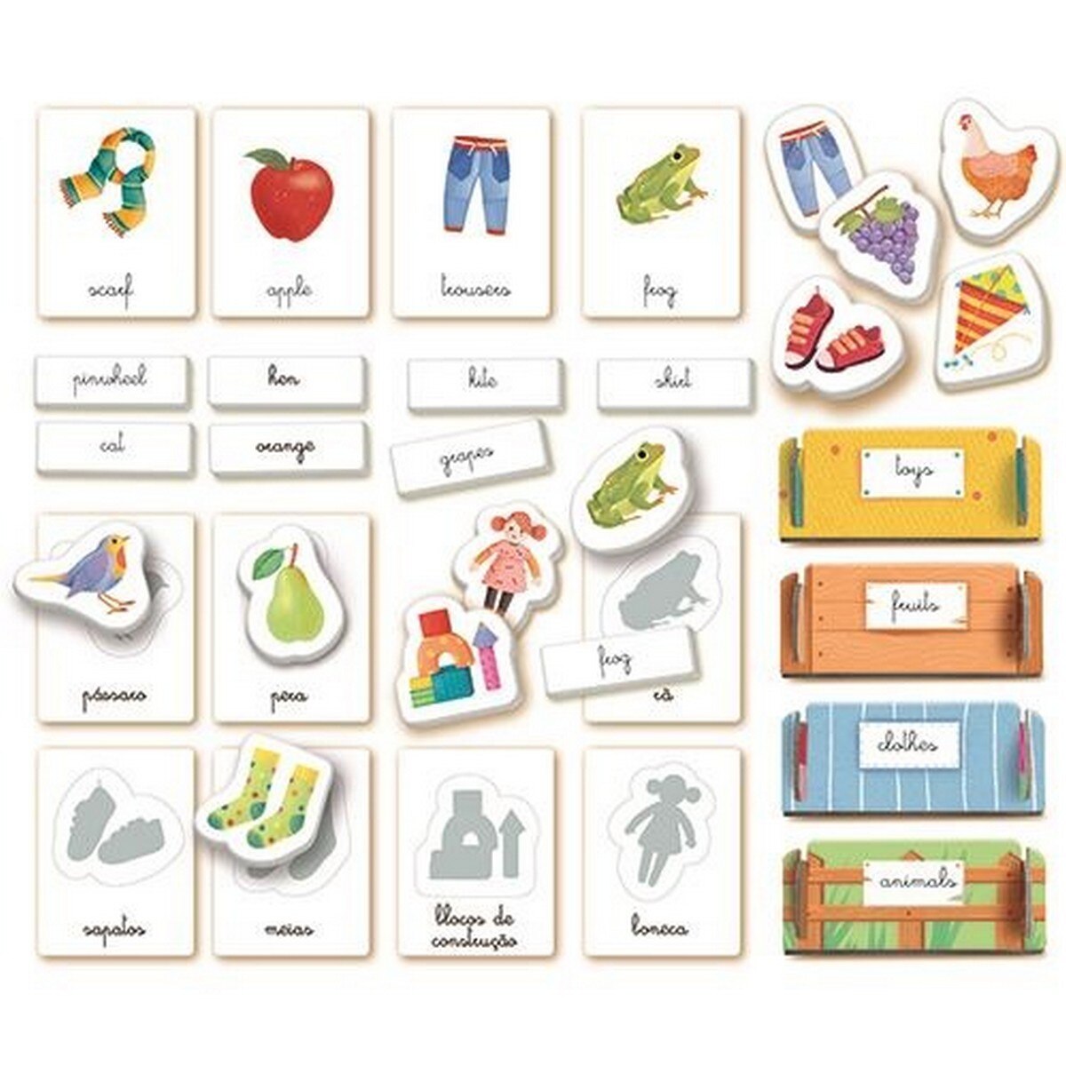 Jogo Inglês Montessori 2