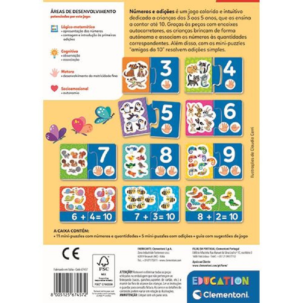 Jogo Números e Adições 3