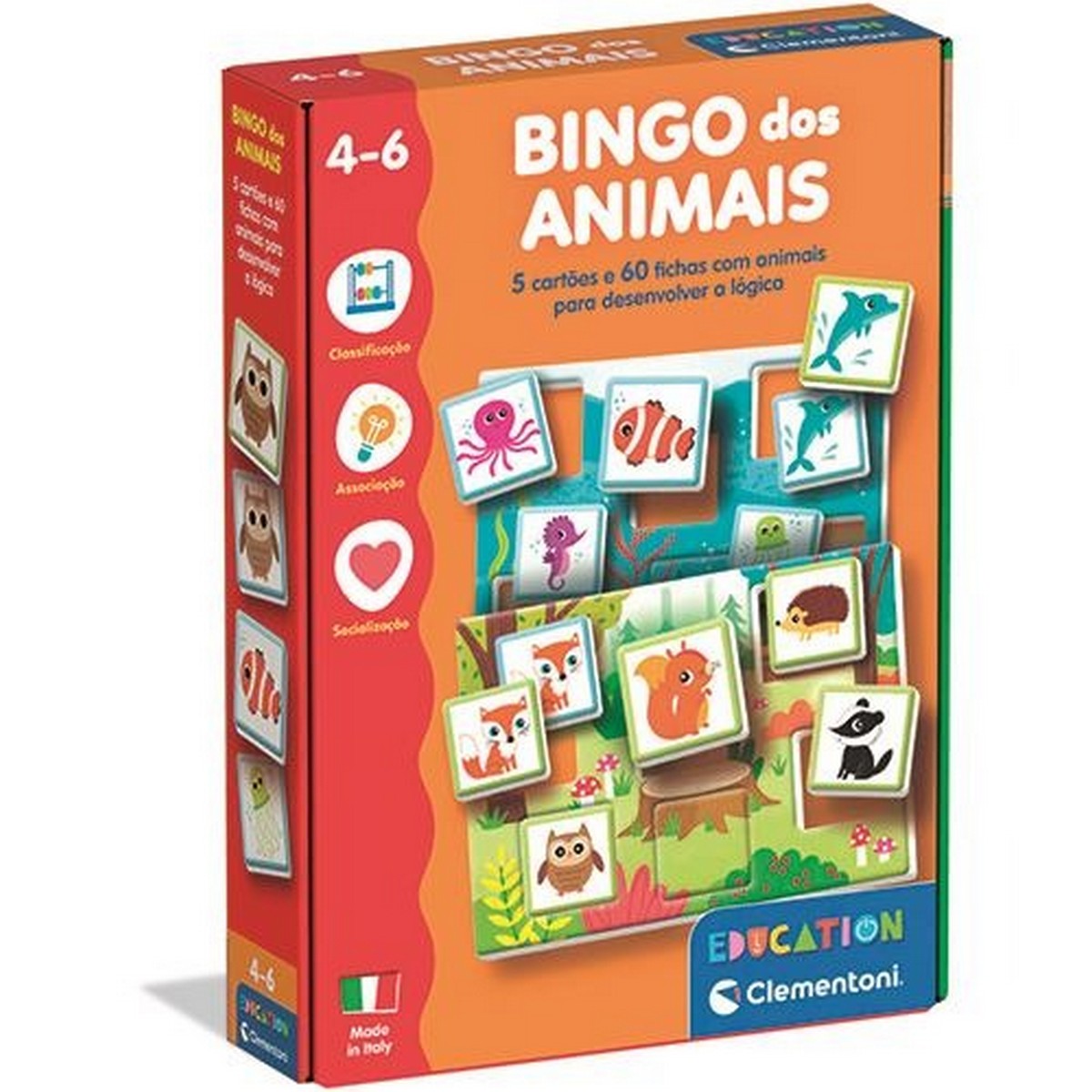 Jogo Bingo dos Animais 1