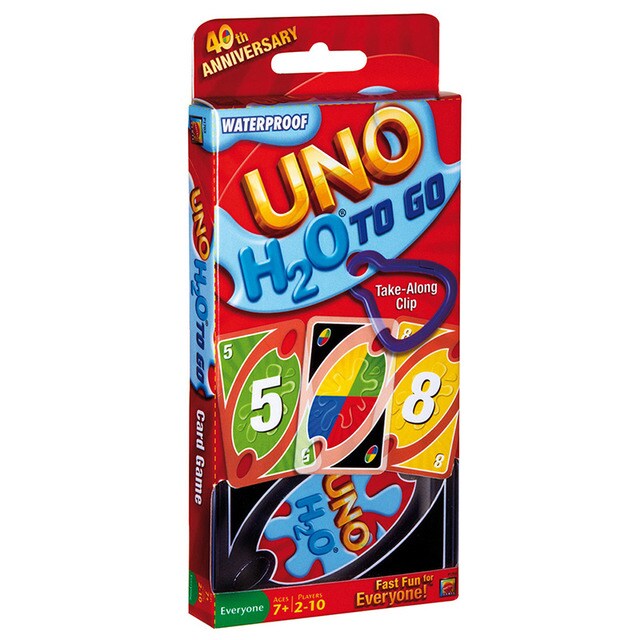 UNO Jogo de Cartas H2O To Go 2