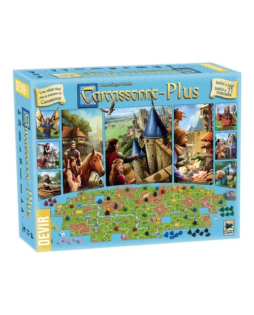 Carcassonne Plus em Português Devir 1