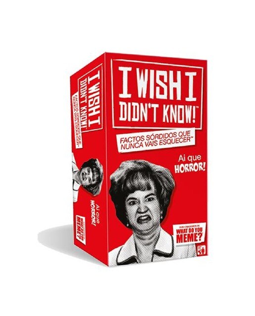 Jogo de Tabuleiro I Wish I Didn't Know! - Versão Portuguesa 1