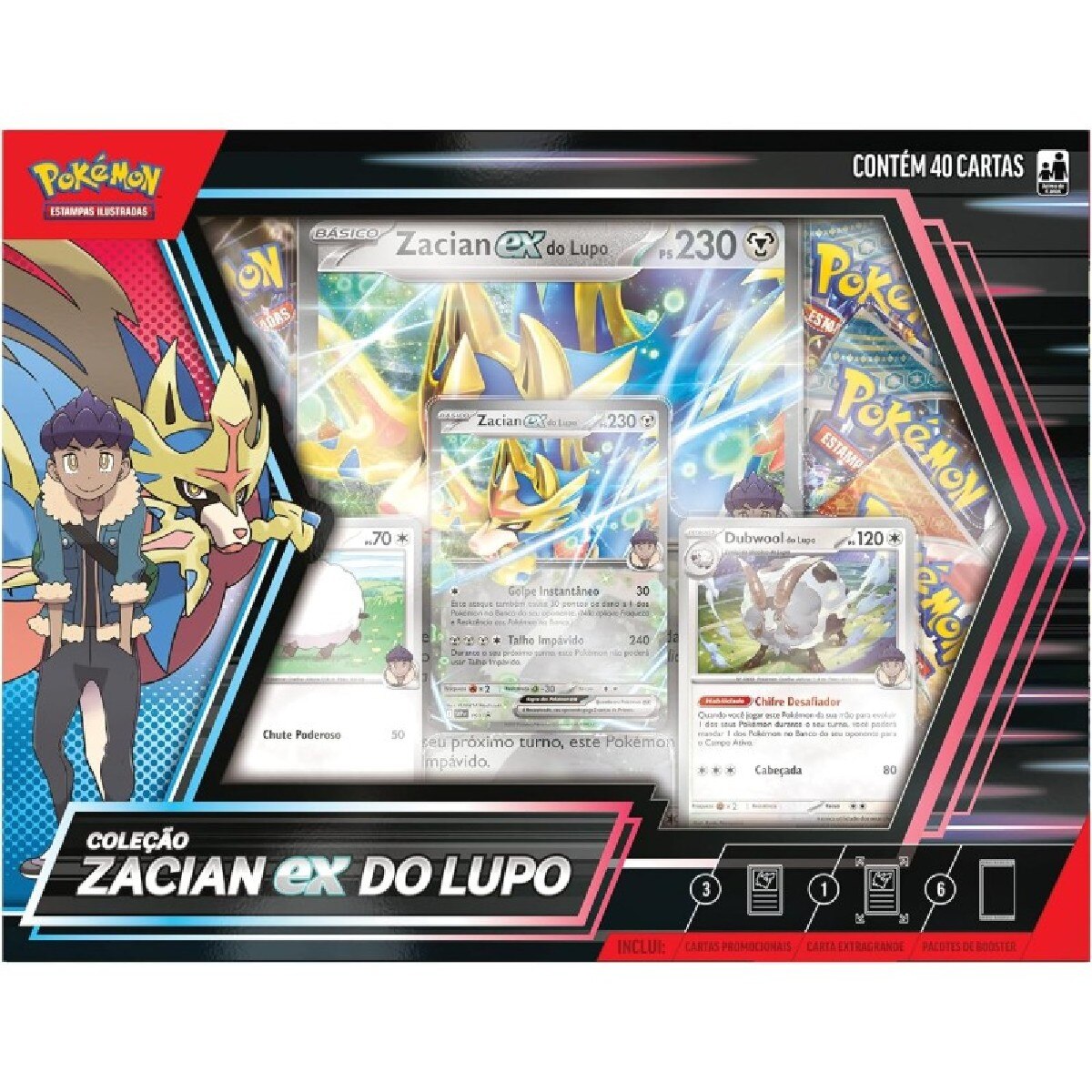 TCG Pokémon: Scarlet & Violet - Hop´s Zacian Ex do Lupo 2