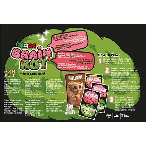 Jogo Meme Card Games - Italian Brain Rot 2