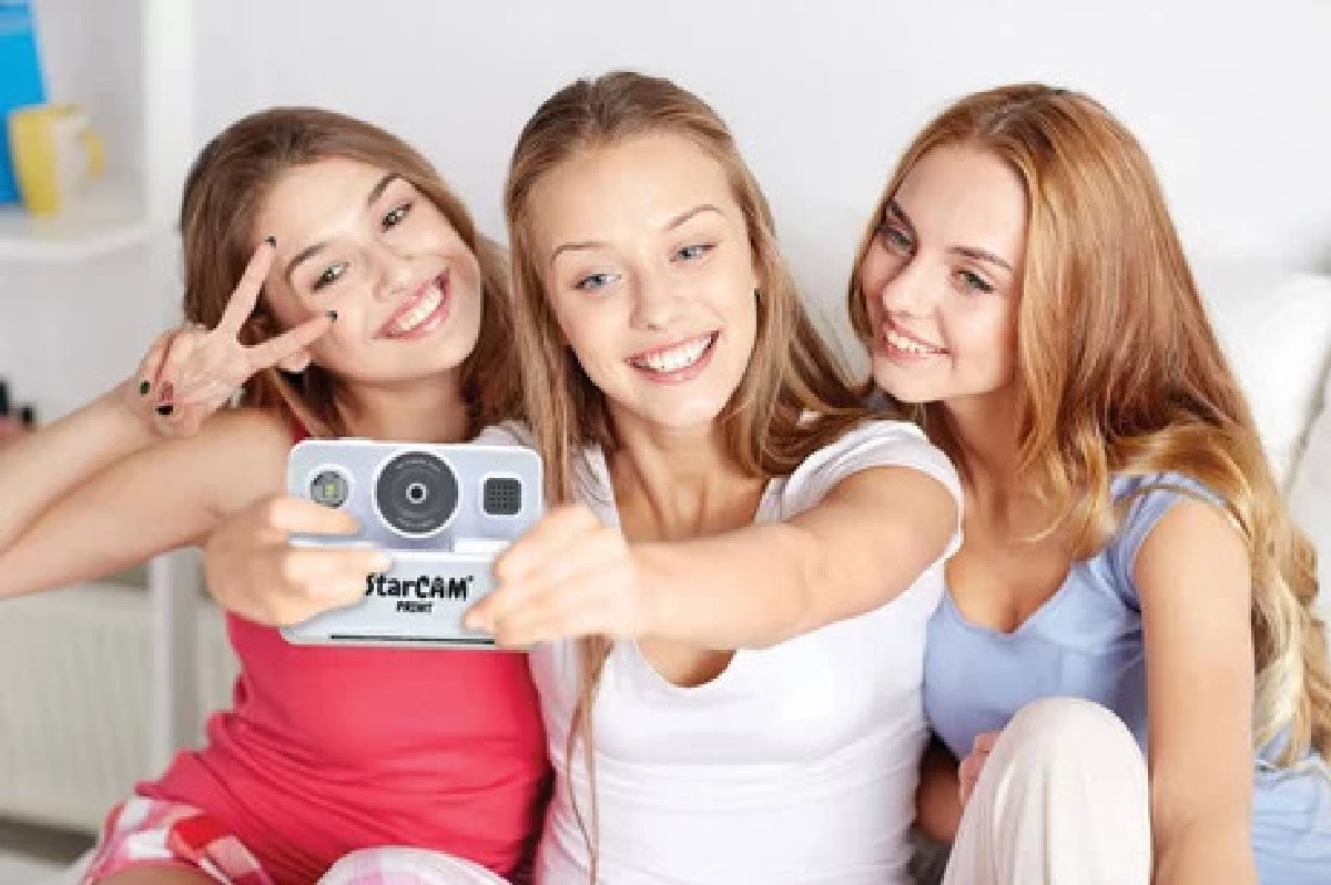 Lexibook Starcam® Print Classic, pacote de câmera com impressora instantânea, cartão SD e personalização de fotos 3