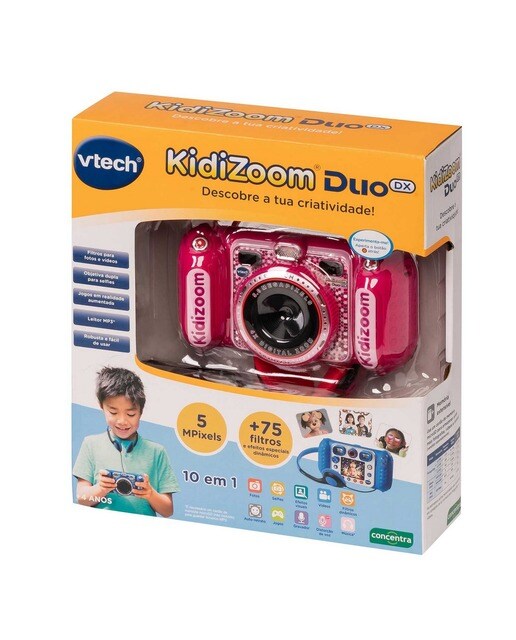 Kidizoom - Camera Duo com MP3 Rosa Concentra 1