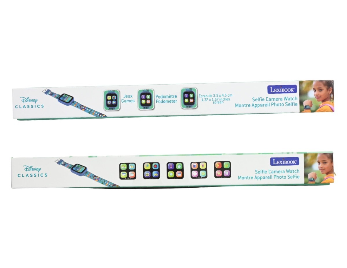 Relógio digital Stitch Camera com cartão de memória de 8G 3