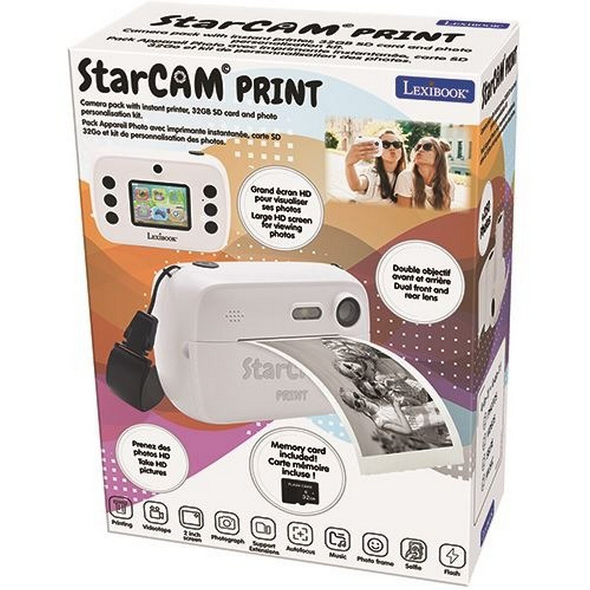 Câmara Instantânea para Criança com Cartão SD Palaroid 4