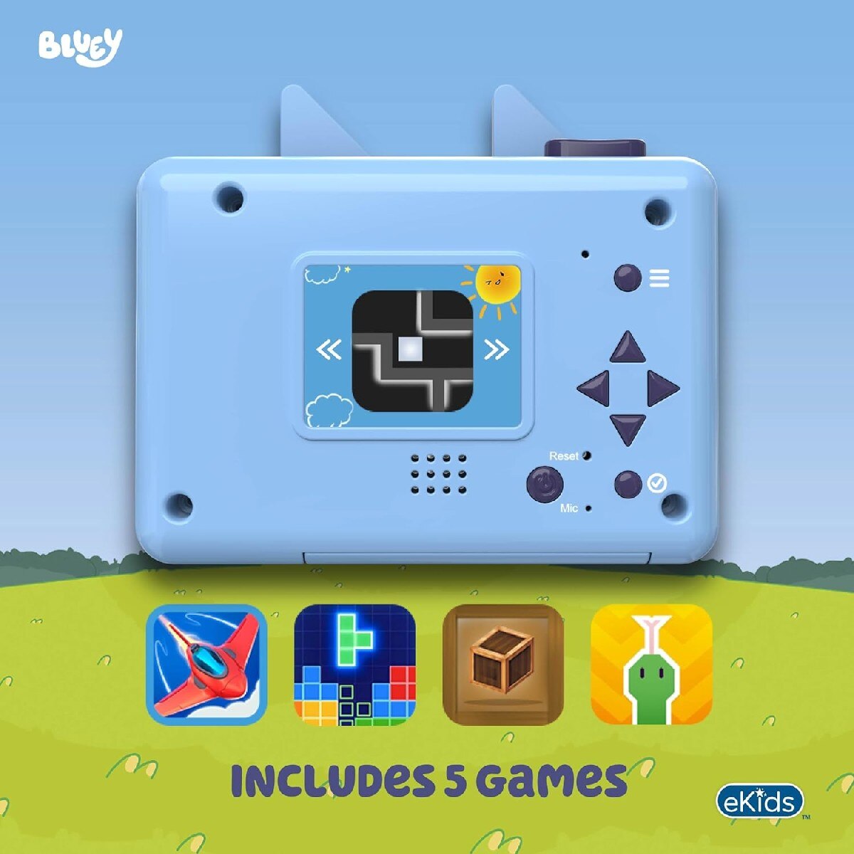 Câmara Instantânea para Crianças com Cartão SD Bluey 4