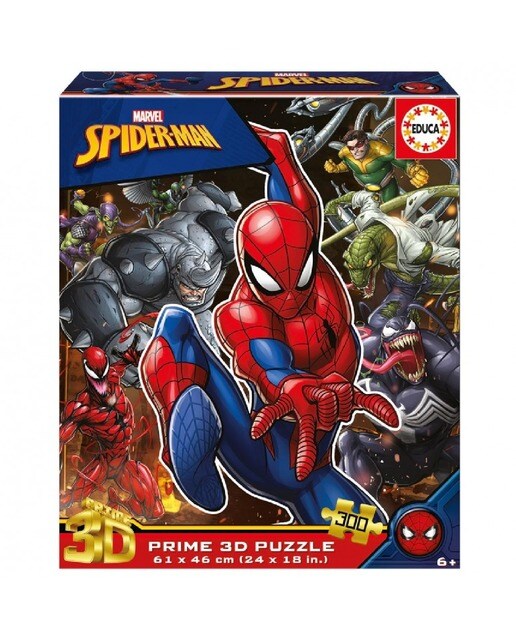 Imagem 0 de Puzzle 3D Lenticular 300 Peças Spider-Man