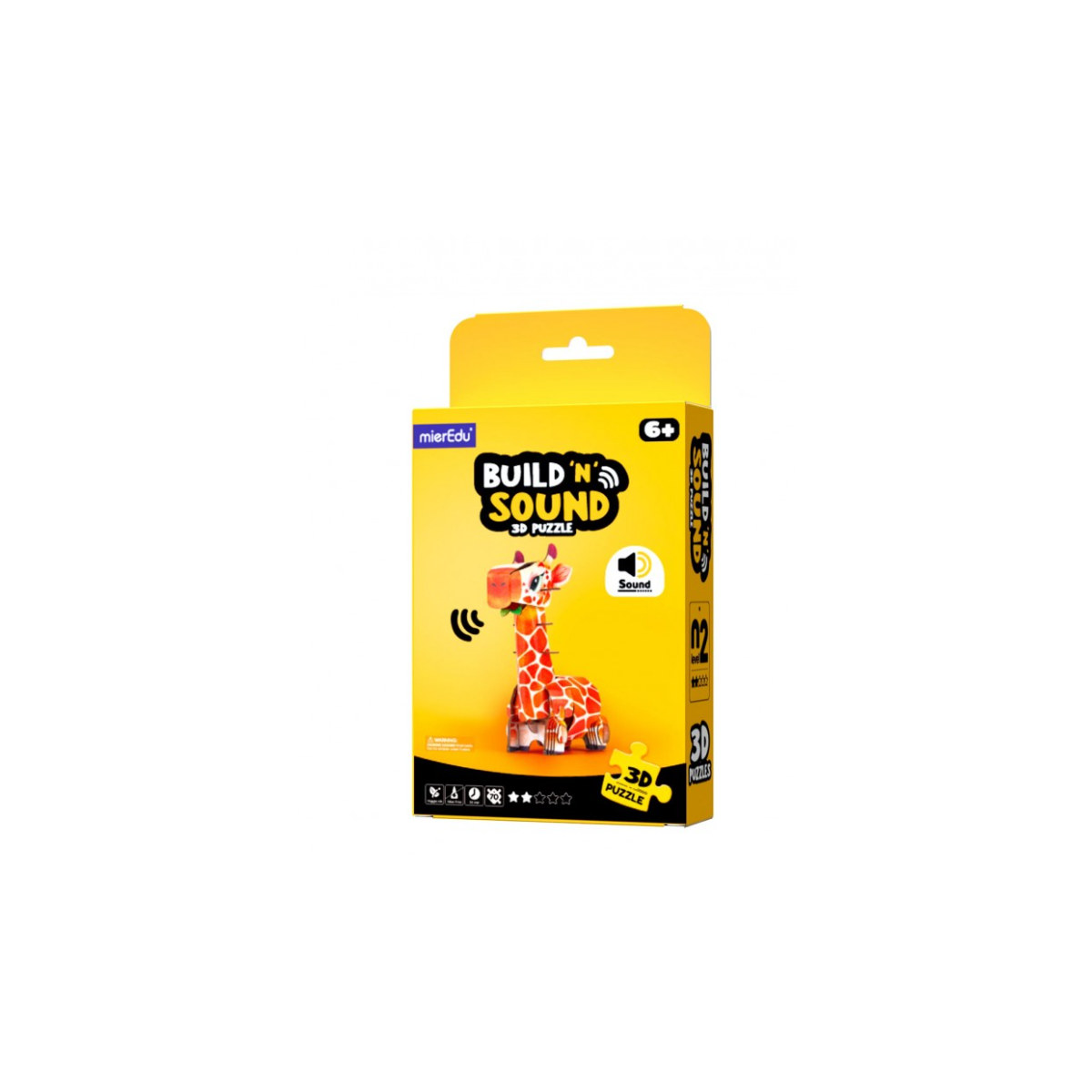 Puzzle 3D Girafa Com Som 1