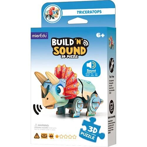 Imagem 0 de Puzzle 3D Build 'N' Sound: Triceratops