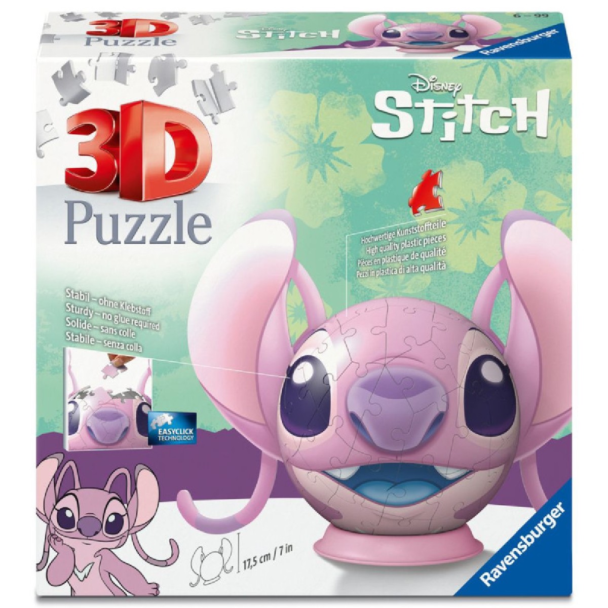 Imagem 0 de Puzzle Angel 3D com Orelhas