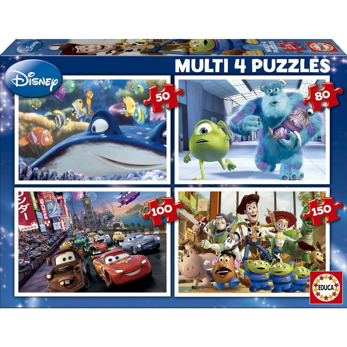 Educa Multi 4 Puzzle - Artigo Sortido. Envio realizado de forma aleatória 2