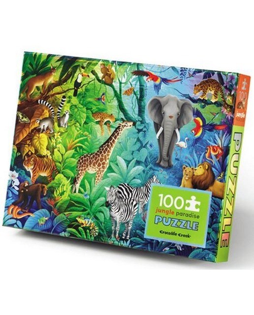 Puzzle Holográfico 100 Peças Jungle Paradise 1