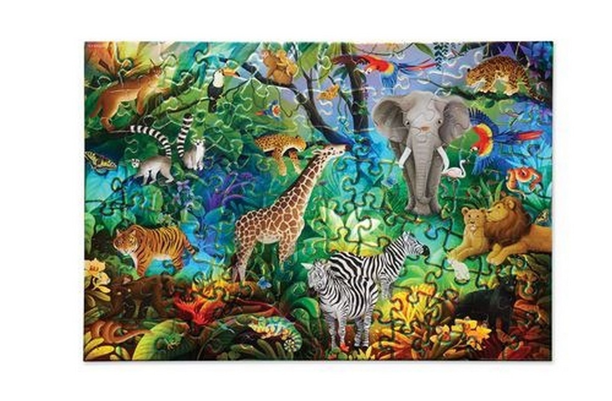 Puzzle Holográfico 100 Peças Jungle Paradise 2