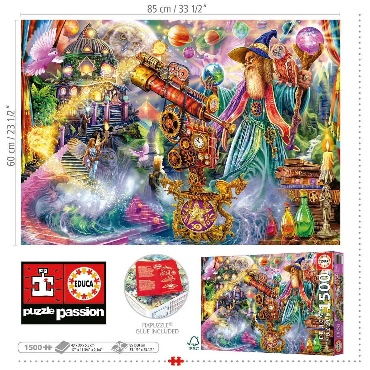 Puzzle 1500 Feitiço do Feiticeiro 3
