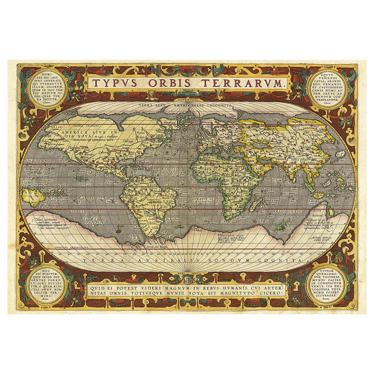 Puzzle 2000 Mapa-Mundo 2