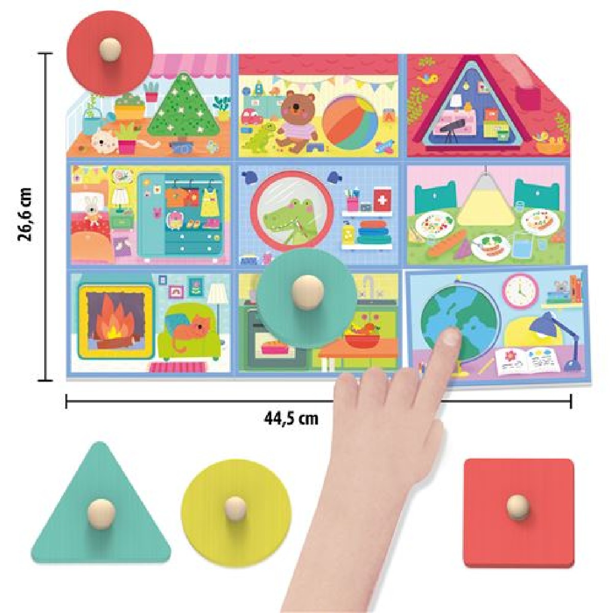 Jogo Baby Shapes House 2