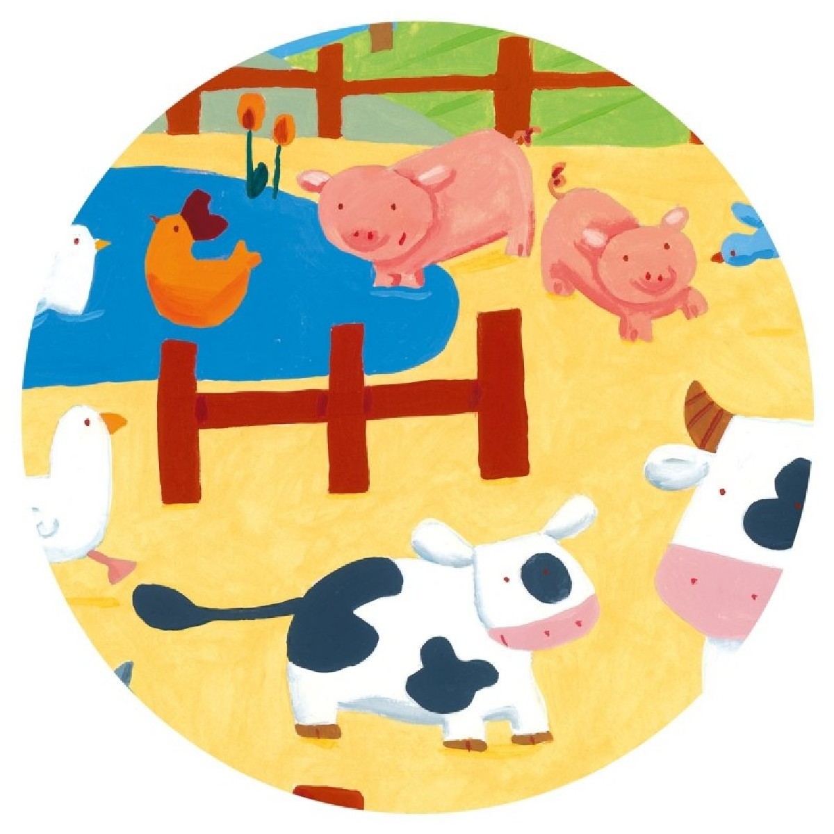 Puzzle as vacas na quinta 3