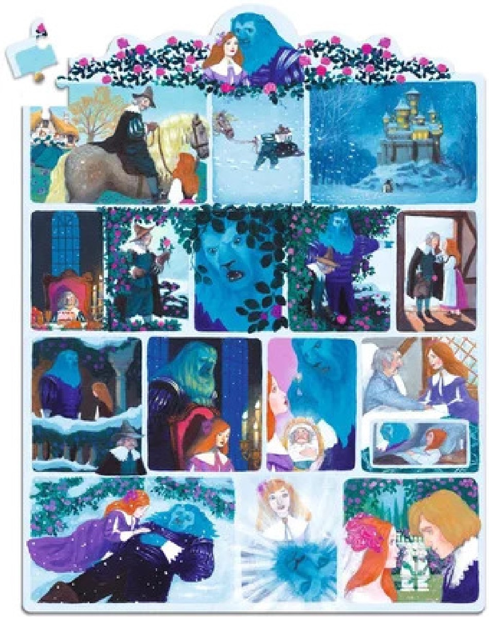 Puzzle A Bela e o monstro 2