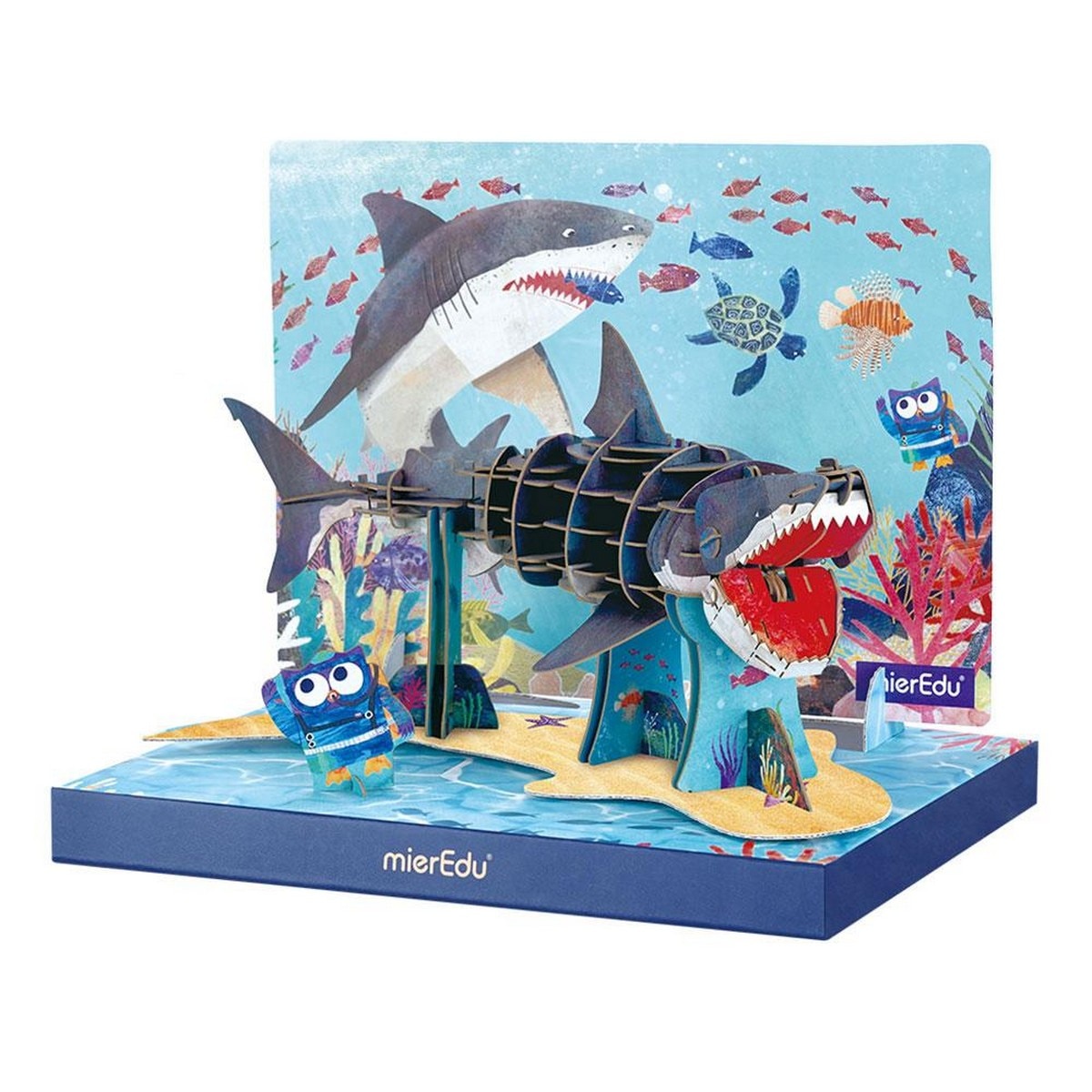 Puzzle eco 3D tubarão 2