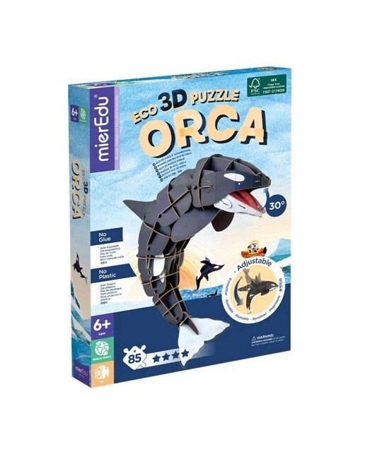 Puzzle 3D eco orca 1
