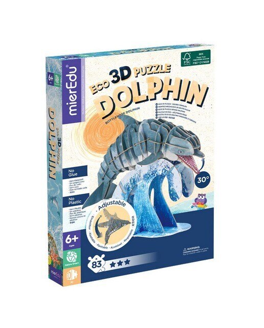 Puzzle 3D eco golfinho 1